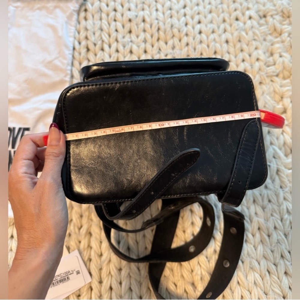 LOVE MOSCHINO couture authentic vintage leather
Black Backpack wt tags - Picture 15 of 17